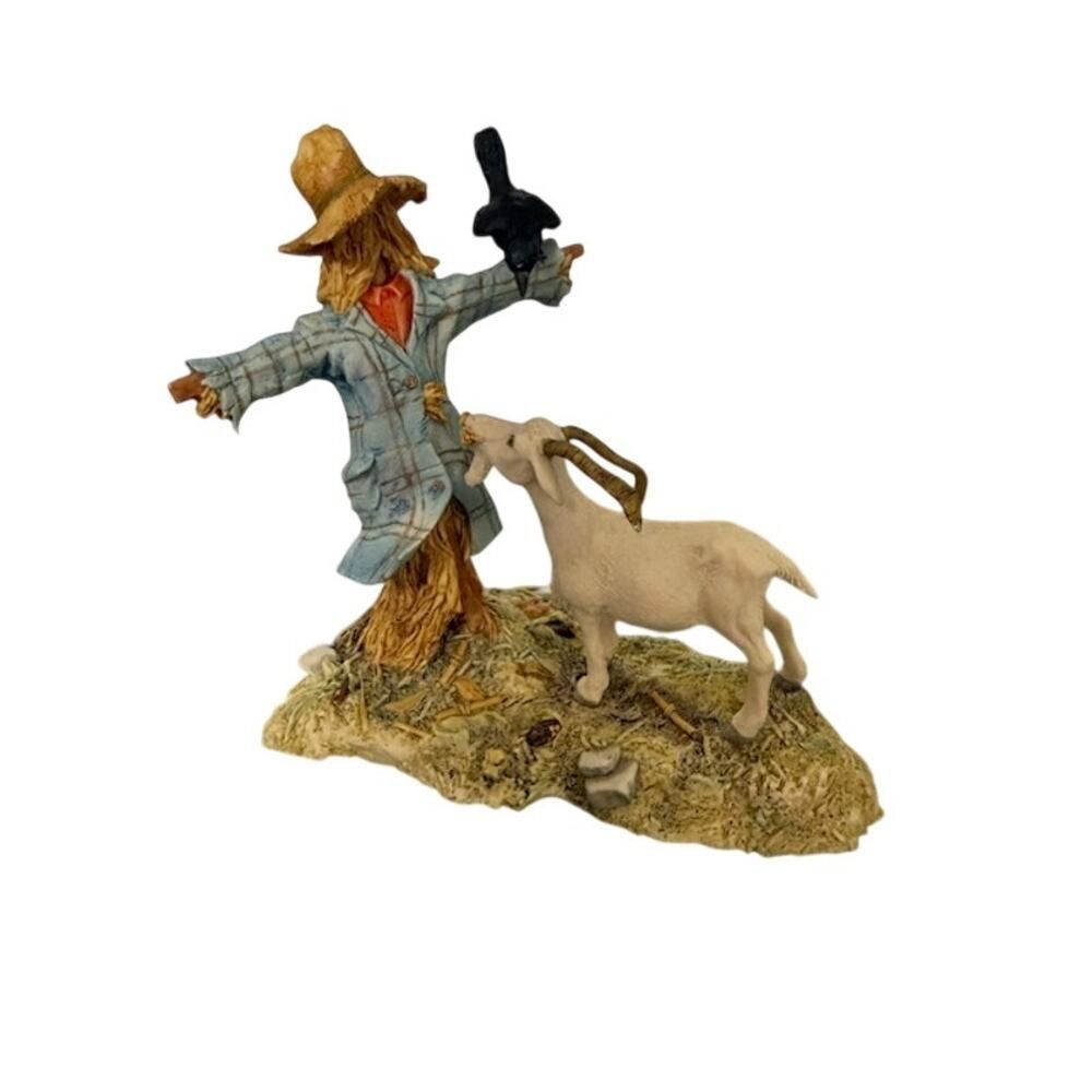 Lowell Davis "The Last Straw" Hand Painted Signed Figurine 1989 Schmid
